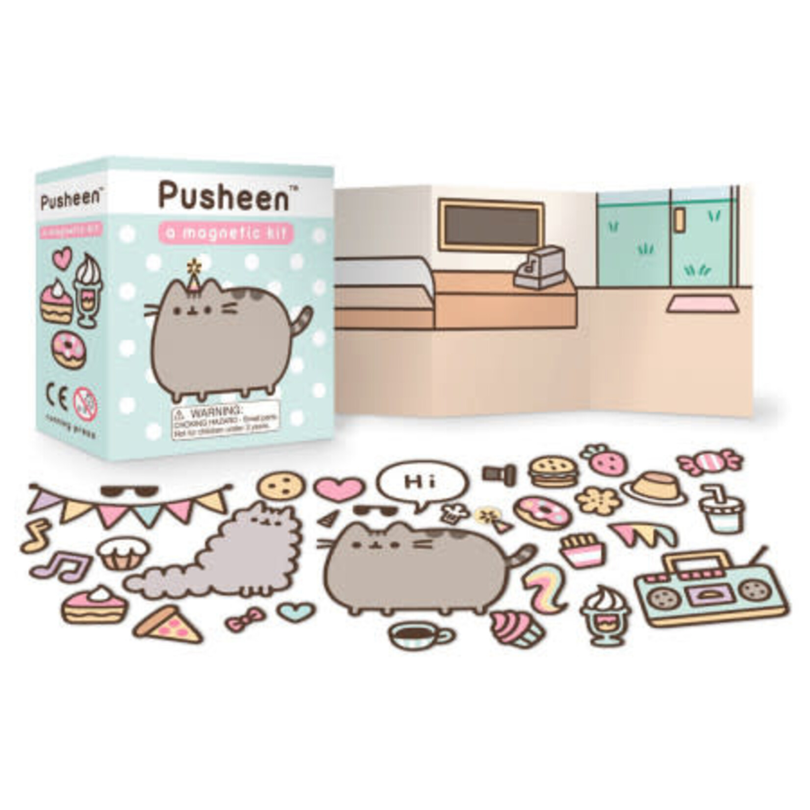 Pusheen: A Magnetic Kit