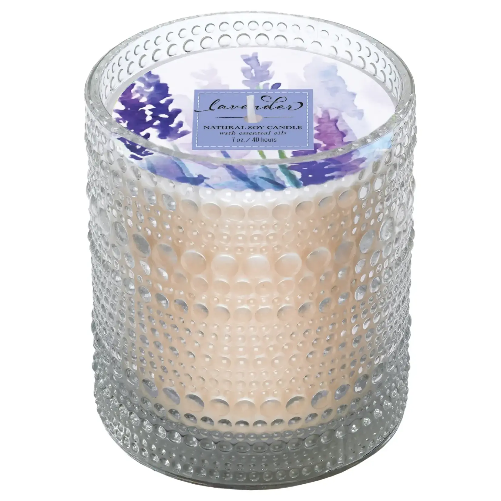 Lavender Soy Candle 7 oz. by Mangiacotti