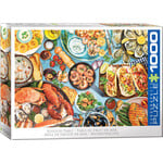 Flavors of the World - Seafood Table 1000 Piece Puzzle