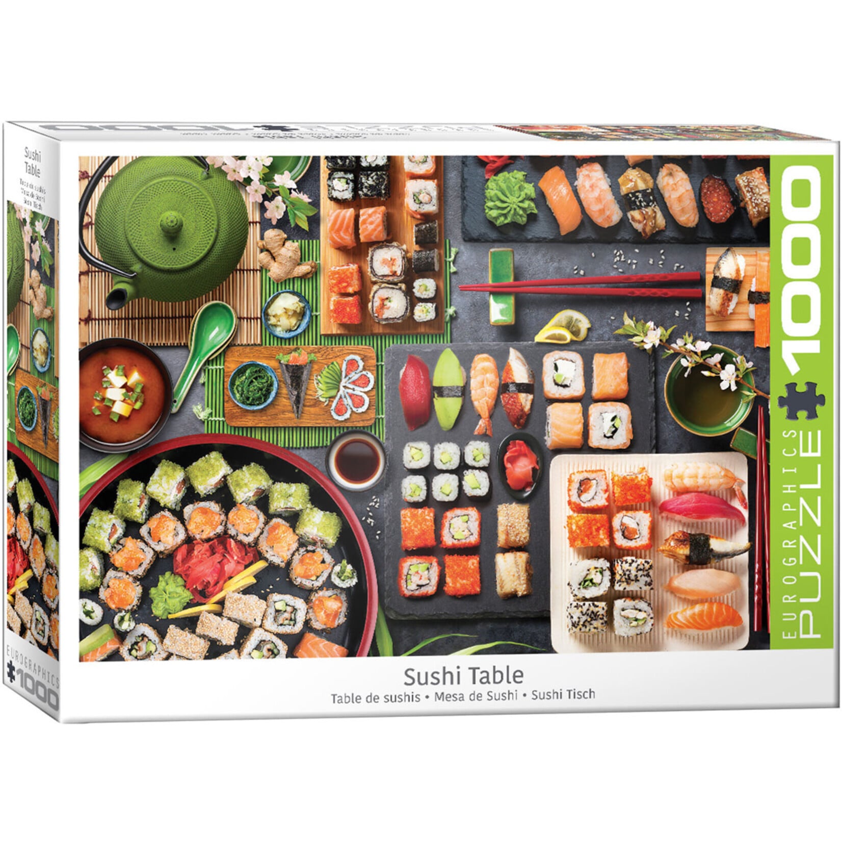 Flavors ofFlavors of the World - Sushi Table 1000 Piece Puzzle the World - Sushi Table 1000pc