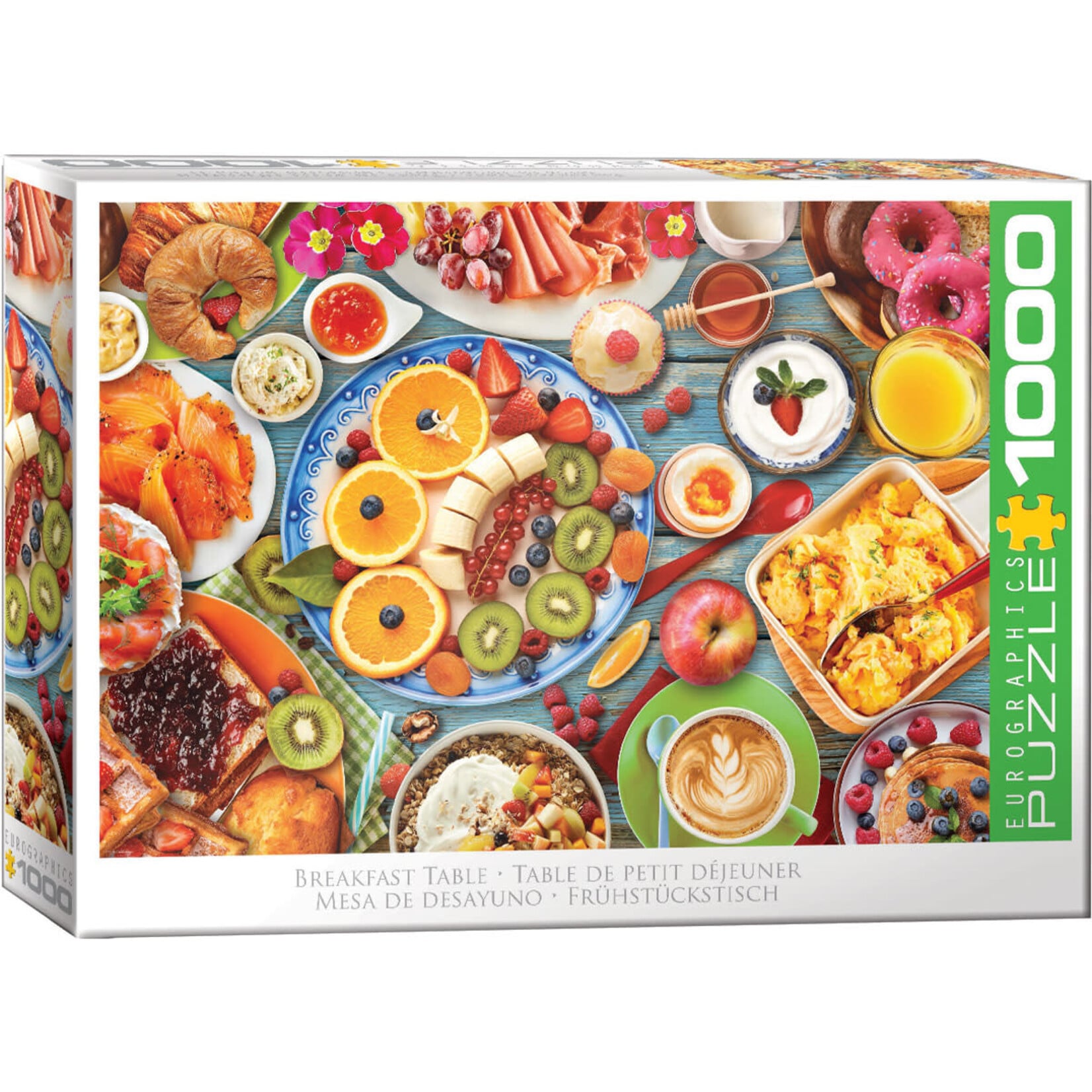 Flavors of the World - Breakfast Table 1000 Piece Puzzle