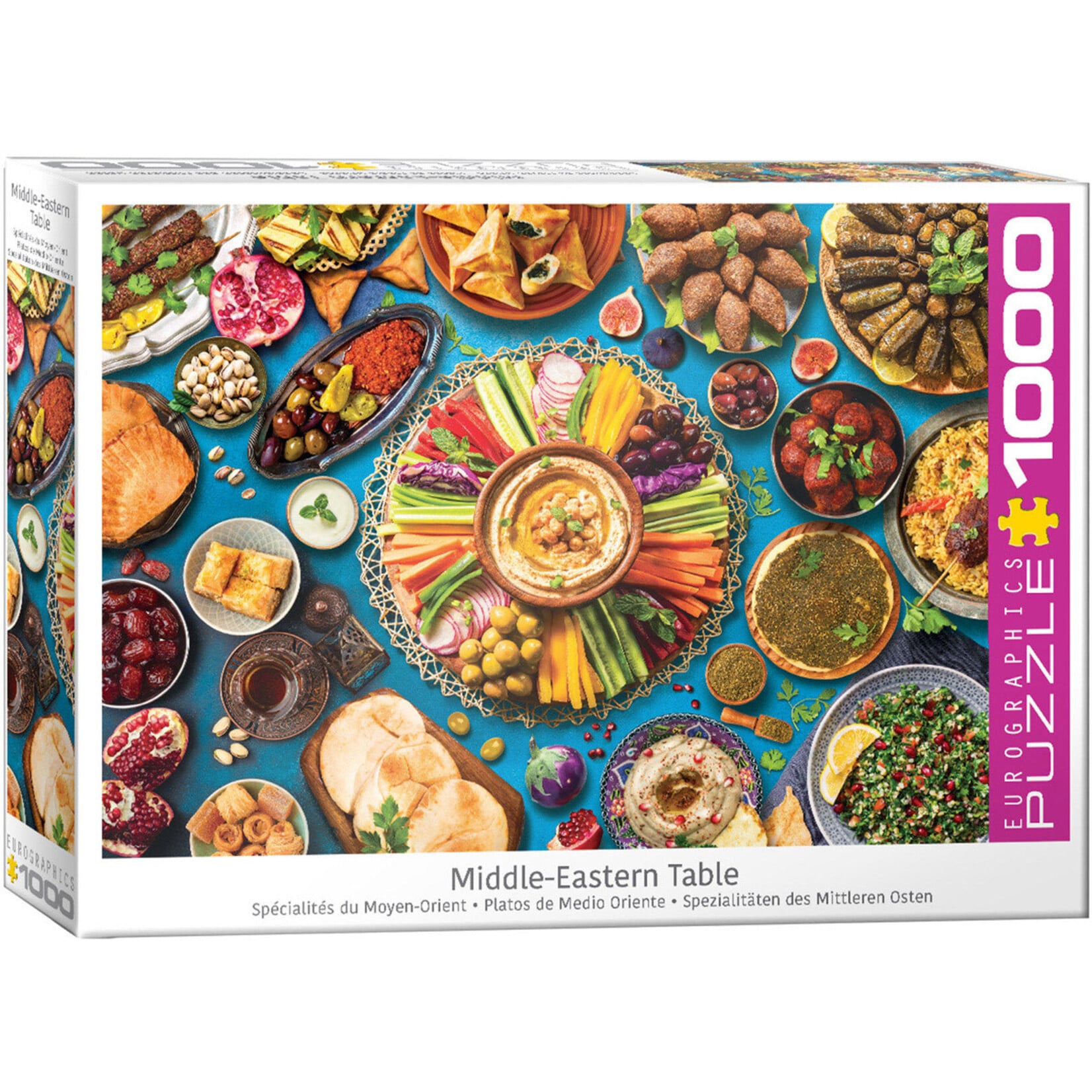 Flavors of the World - Middle-Eastern Table 1000 Piece Puzzle