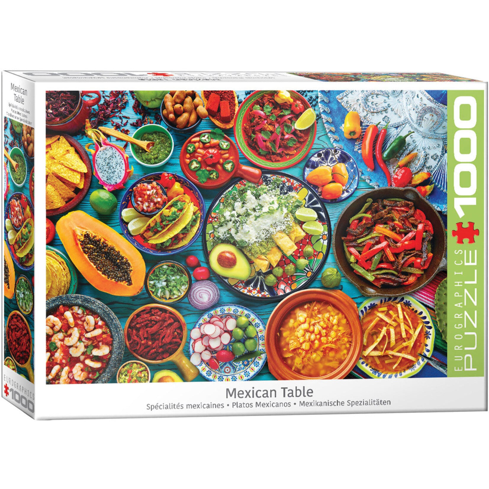 Flavors of the World - Mexican Table 1000 Piece Puzzle