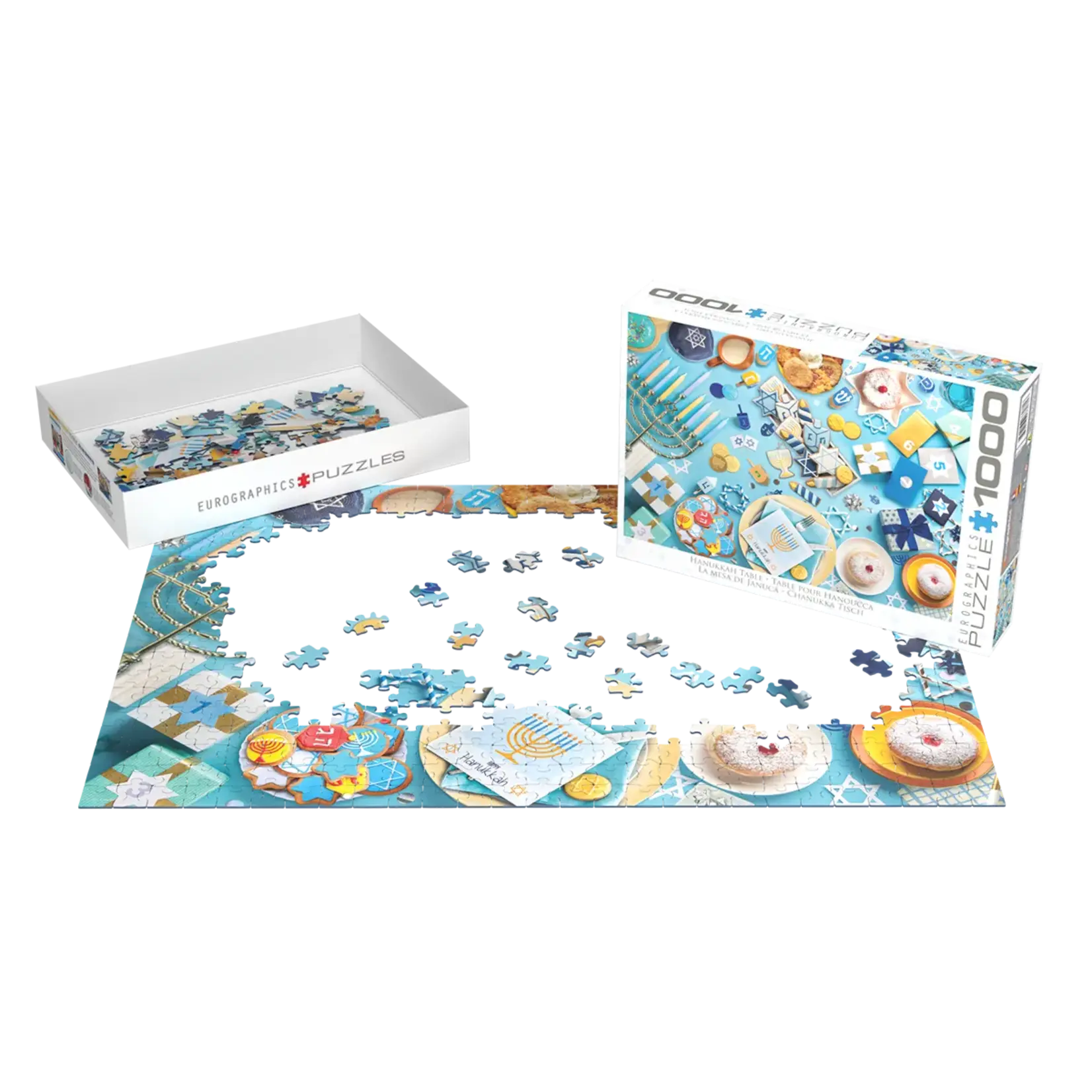 Hanukkah Table 1000 Piece Puzzle