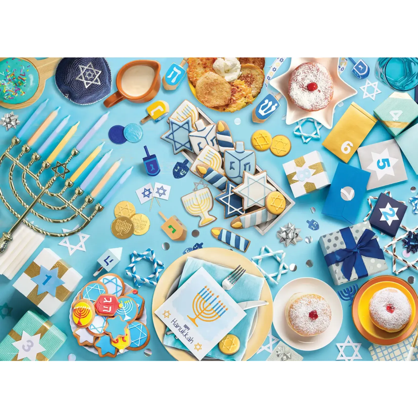 Hanukkah Table 1000 Piece Puzzle