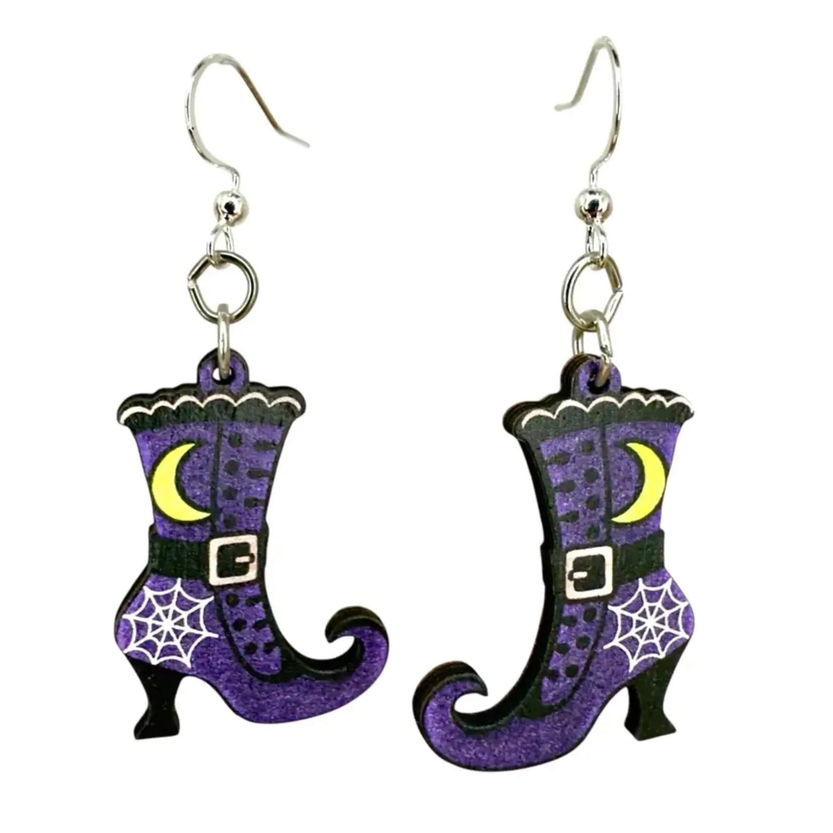 Witch Boot Earrings