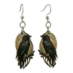 Raven Moon Earrings
