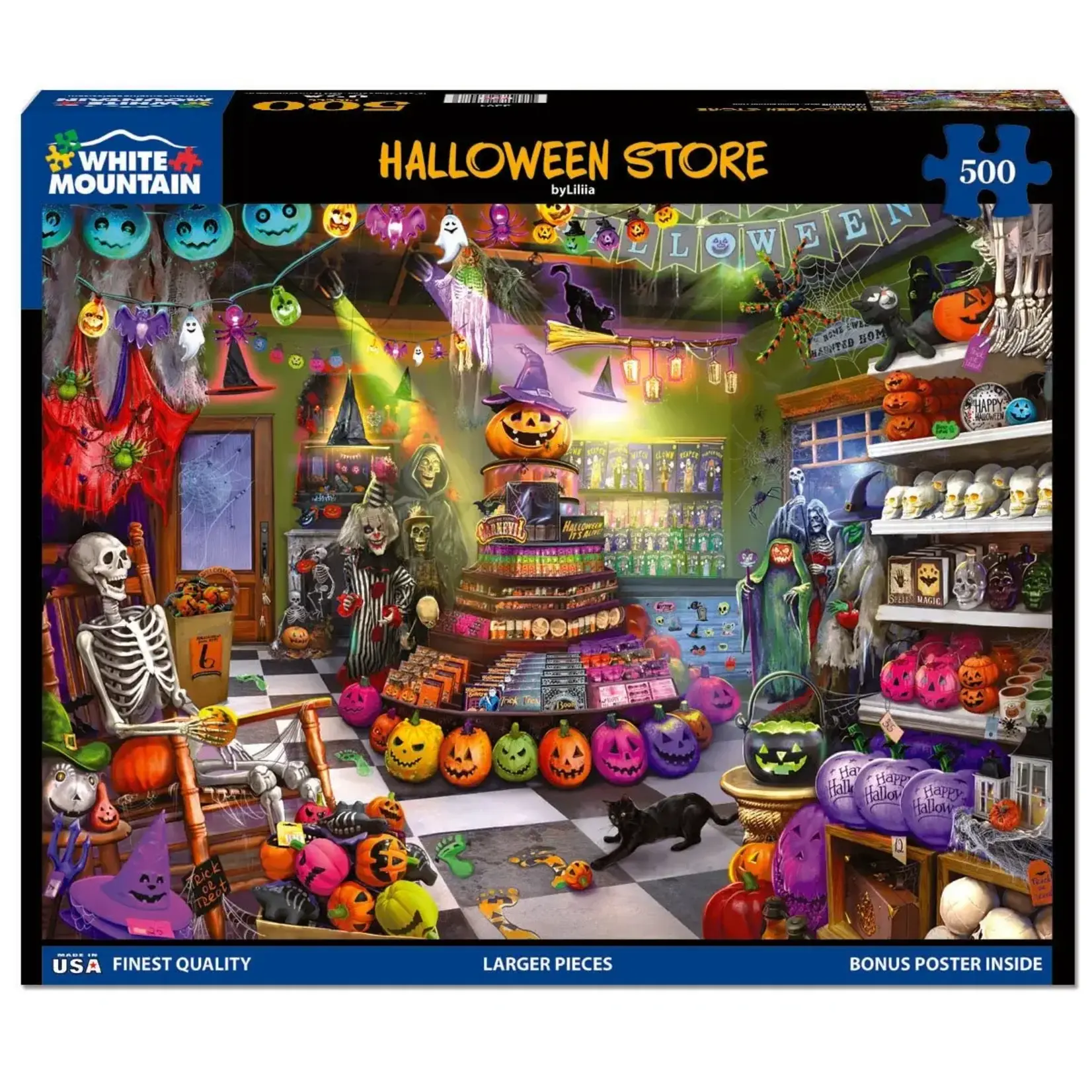 The Halloween Store - 500 Piece Jigsaw Puzzle