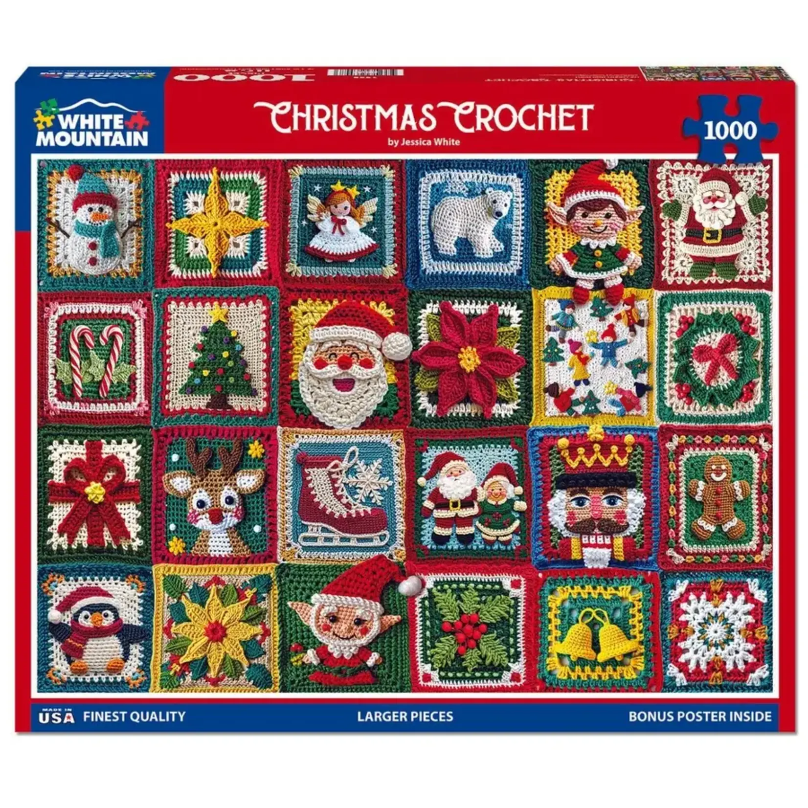 Christmas Crochet- 1000 Piece Jigsaw Puzzle