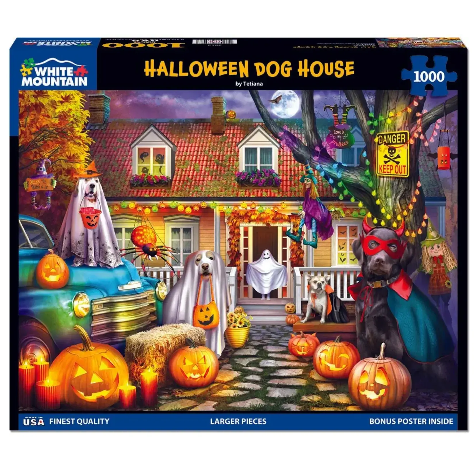 Halloween Dog House - 1000 Piece Jigsaw Puzzle
