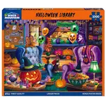 Halloween Library - 1000 Piece Jigsaw Puzzle