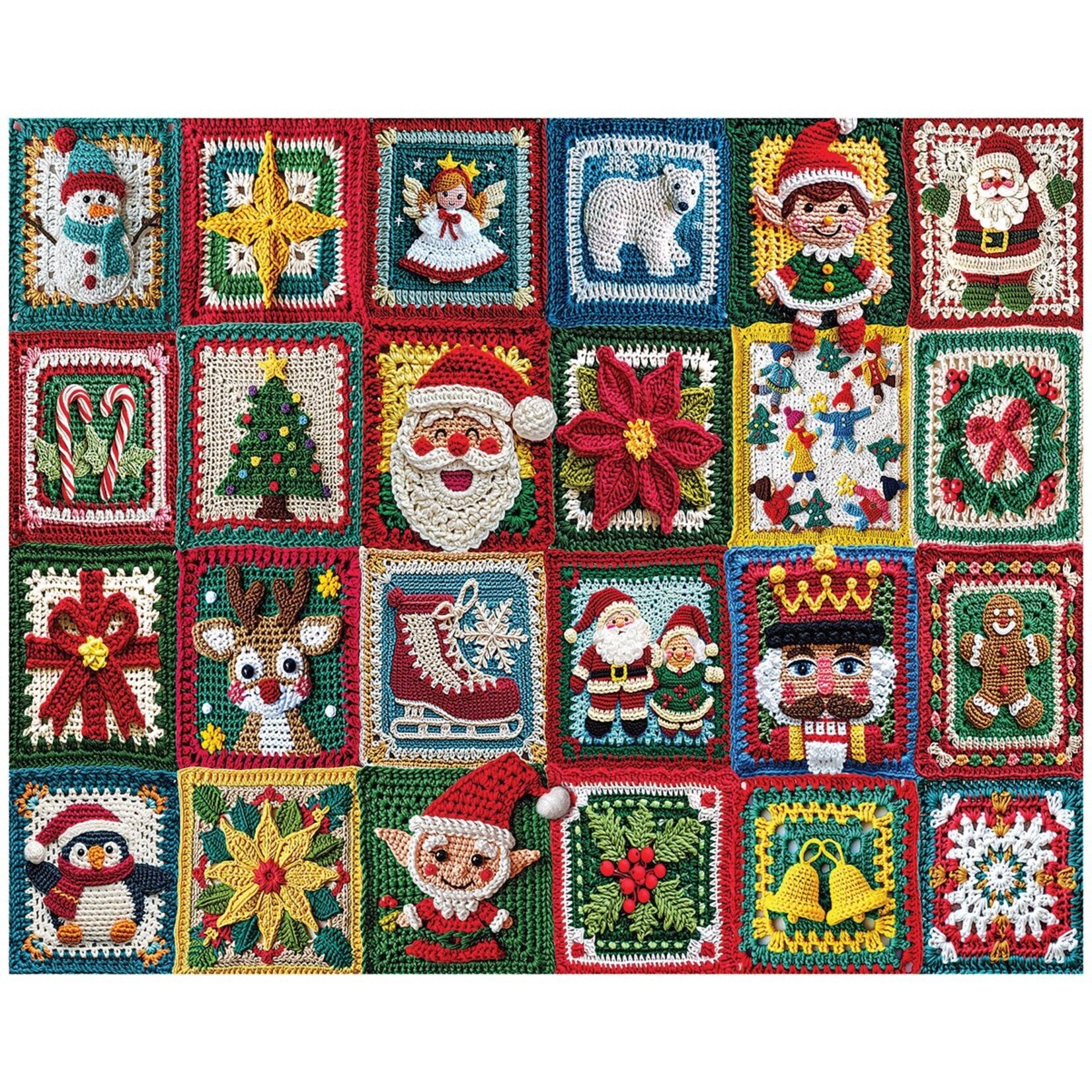 Christmas Crochet- 1000 Piece Jigsaw Puzzle