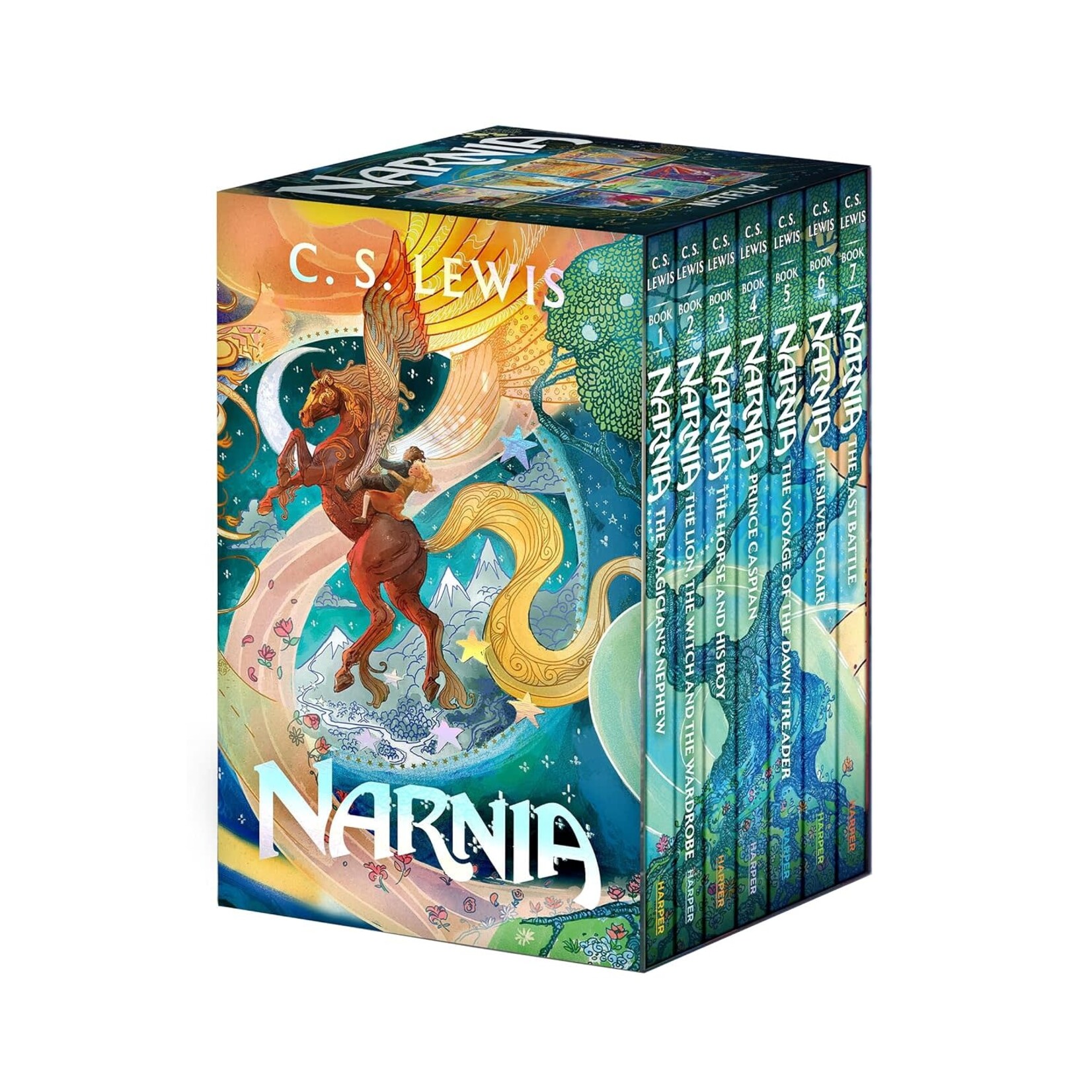 Narnia: 7-Book Paperback Box Set (The Chronicles of Narnia #1–7)