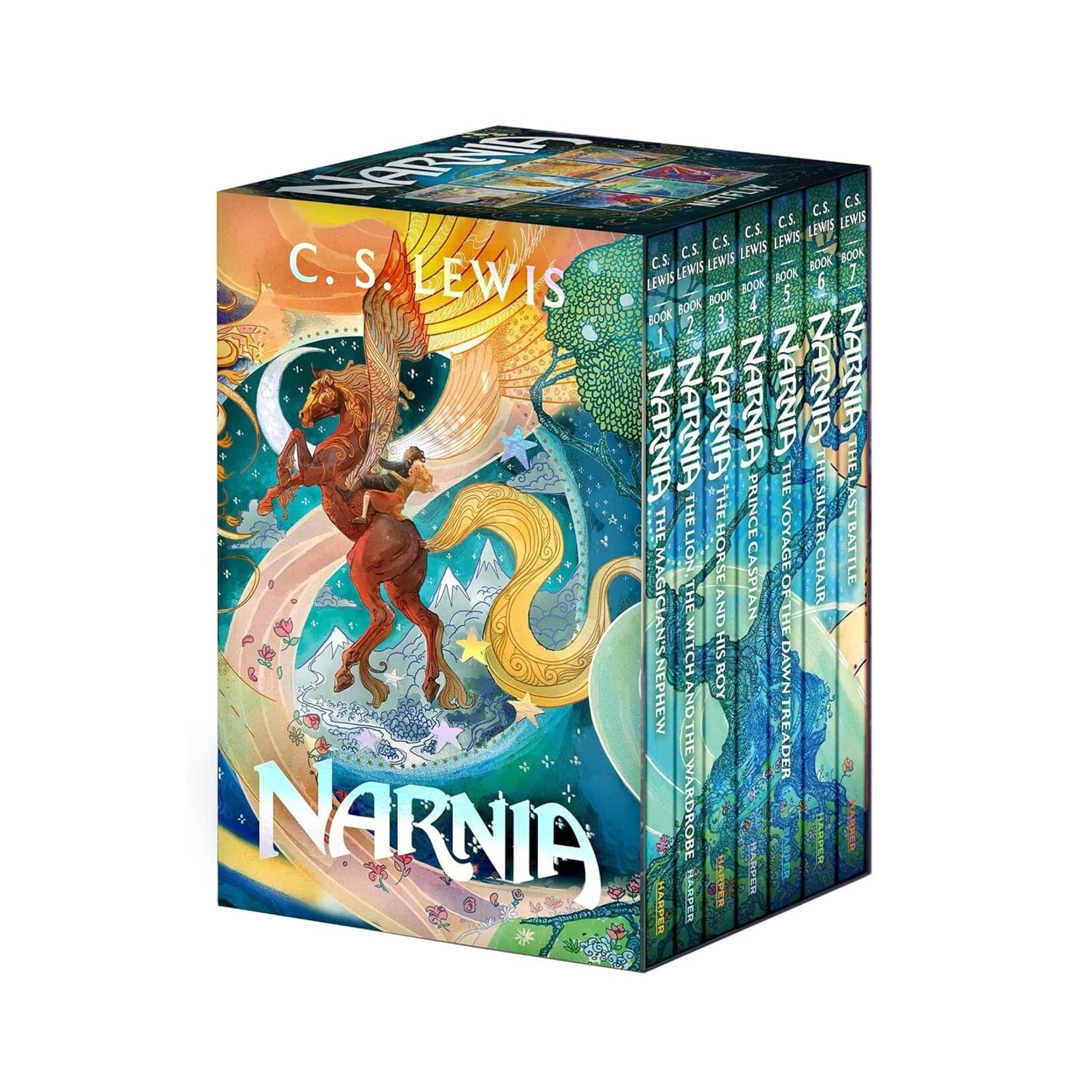 Narnia: 7-Book Hardcover Box Set (The Chronicles of Narnia #1–7)