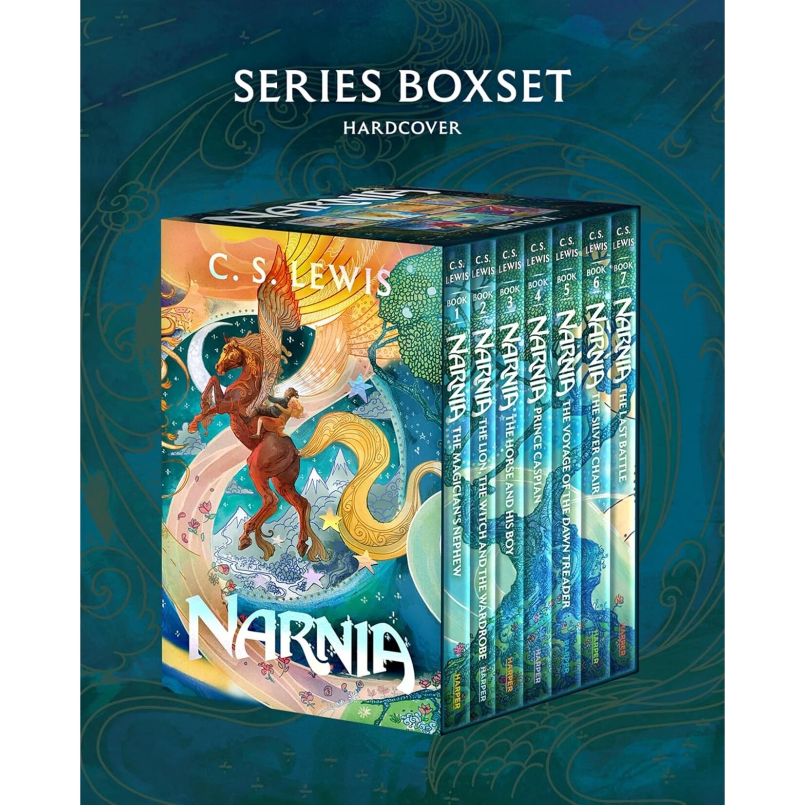 Narnia: 7-Book Hardcover Box Set (The Chronicles of Narnia #1–7)