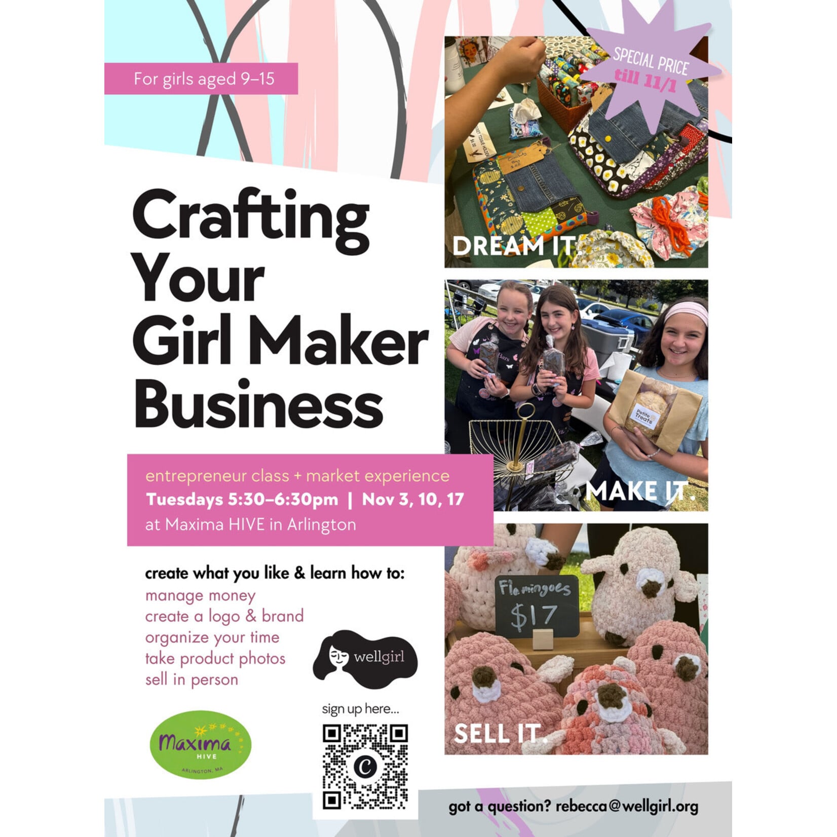 Maxima Hive Crafting Your Girl Maker Business