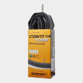 Continental Bicycle Inner Tube - 26" x 2.5" - 2.7" - Schrader Valve: 40mm - MTB Downhill - Continental