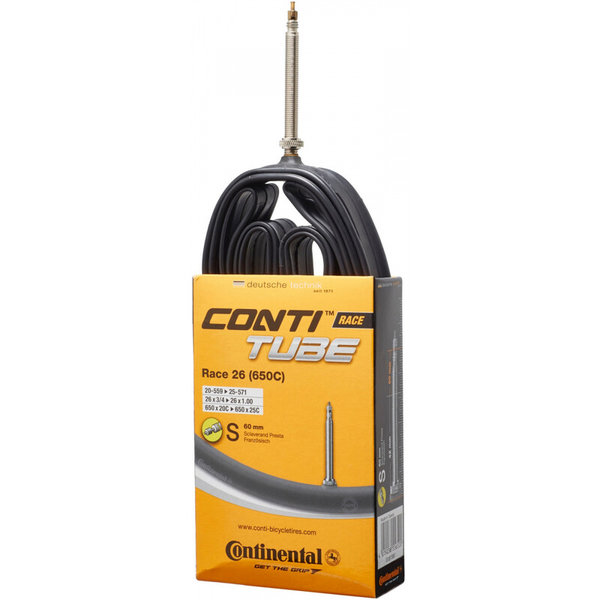 Continental Inner Tube - 650c x 20 - 25 / 26 x 0.75 - 1.00 - 60mm Presta Valve - Continental