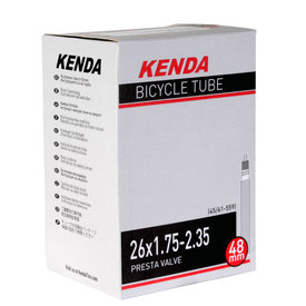 Kenda Inner Tube - 26 x 1.75 - 2.35 - 48mm Presta Valve - Kenda