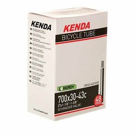 Kenda Inner Tube - 700 x 30 - 43 - 48mm Schrader Valve - Kenda