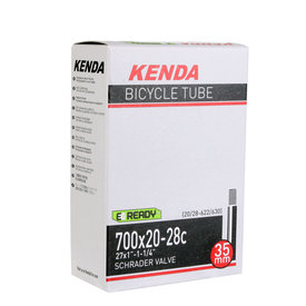 Kenda Bicycle Inner Tube - 700c x 20 - 28mm - Schrader Valve: 35mm - Kenda