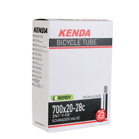 Kenda Inner Tube - 700 x 20 - 28 - 35mm Schrader Valve - Kenda