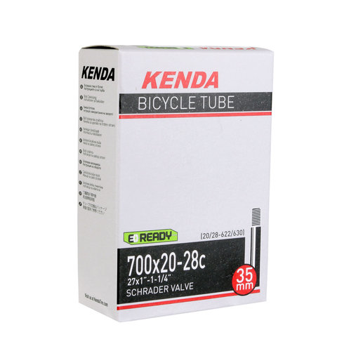 Bicycle Inner Tube - 700c x 20 - 28mm - Schrader Valve: 35mm - Kenda