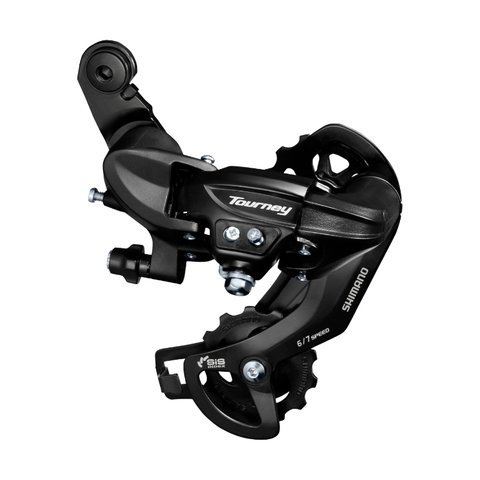Shimano - Tourney - RD-TY300 - Rear Derailleur - 6/7s - Riveted Adapter