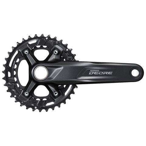 Shimano - Deore - FC-M4100-B2 - Front Chainwheel - 2x10s - 36-26T - Crank: 170mm, 2 Piece - 51.8mm Chainline (EFCM41002BCX66)