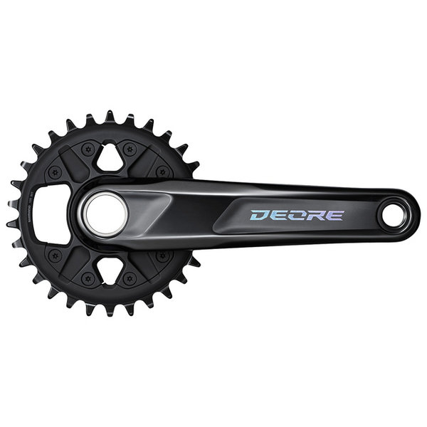 Shimano Shimano - Deore - FC-M6120-1 - Front Chainwheel - 1x12s - 30T - Crank: 170mm, 2 Piece - 55mm Chainline (EFCM61201CXA0)