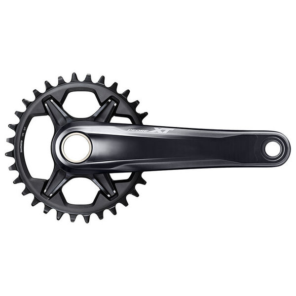 Shimano Shimano - Deore XT - FC-M8130-1 - Front Chainwheel - 1x12s - w/o Chainring - Crank: 175mm, 2 Piece - 56.5mm Chainline (IFCM81301EXXT)