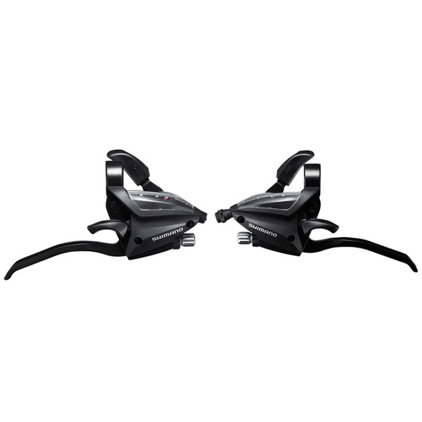 Shimano Shimano - ST-EF500-8R4A/2L4A - Shift/Brake Lever Set - 2x8s - Trigger - V-Brake - 4-Finger (ESTEF5004PV28A3)