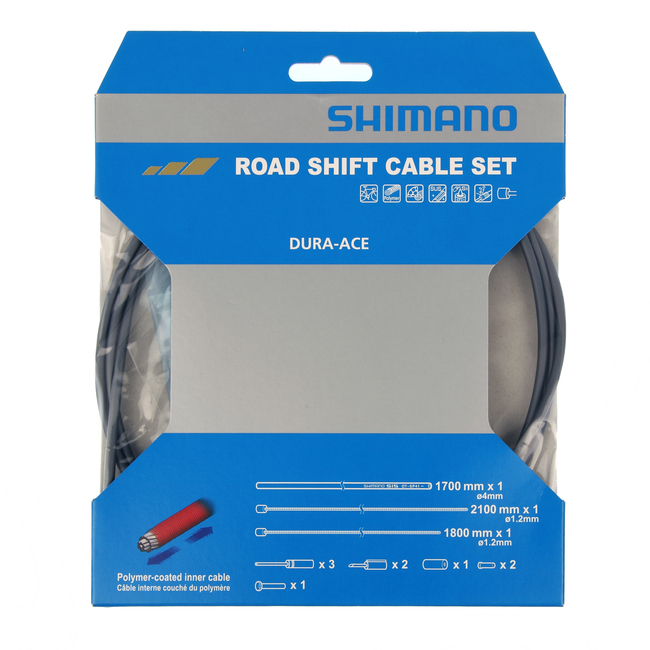 Shimano Road Shift Cable Set Housing OTSP41, 1700mm, Grey