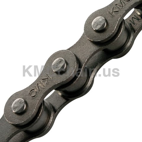 KMC BMX Bicycle Chain 410H 1/2" x 1/8" x 114L  - BLACK OXIDE