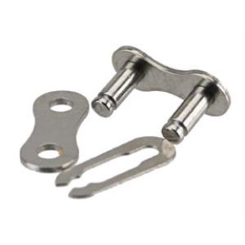 KMC 410H Bicycle Master Link Missing Link 1/2" X 1/8" NICKEL PLATED SILVER