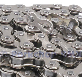 KMC KMC BMX B1H HEAVY DUTY Bicycle Chain (formerly 410H) 1/2" x 1/8" x 114L  - NICKEL