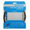 Shimano - Road Shift Cable Set - Housing: OT-SP41, 1700mm, Black - Cables: 2100mm & 1800mm, Polymer Coated - Dura-Ace (Y63Z98910)