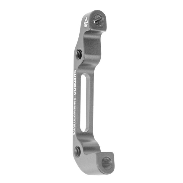 Shimano Shimano - SM-MA90-R160P/S - Disc Brake Mount Adapter - 160mm - Rear - Post/I.S. (ISMMA90R160PS)