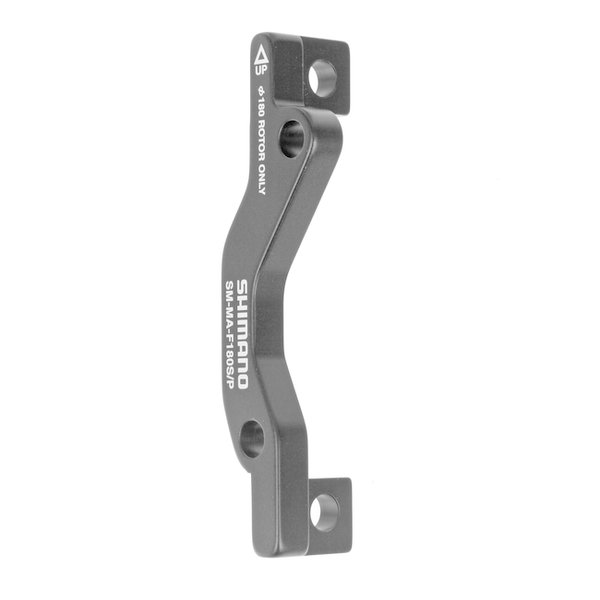 Shimano Shimano - SM-MA-F180S/P - Disc Brake Mount Adapter - 180mm - Front - I.S./Post (ISMMAF180SPA)