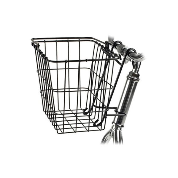 Wald WALD #114 QUICK RELEASE FRONT BASKET 11 3/4 X 8 X 9 BLACK