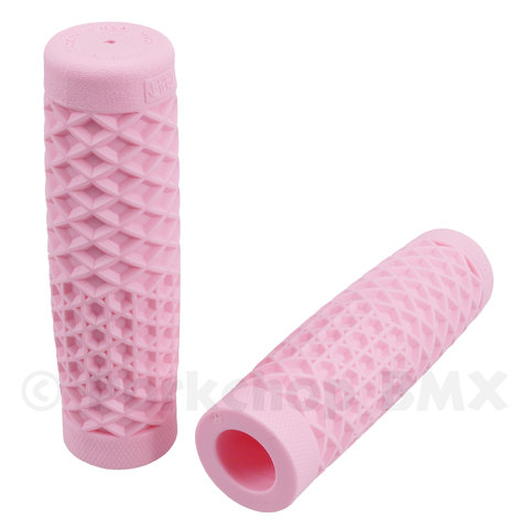 Cult Vans closed end beach cruiser bicycle grips 124mm ROSE PINK