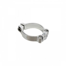 ORIGIN8 Origin 8 - Clamp On Cable Stop - 31.8mm - Double Cable Stop - Silver
