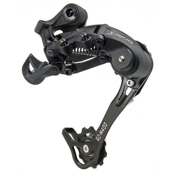  S-Ride - RD-M400 - Rear Derailleur - 10/11s - Long Cage - 2:1 - Shimano Compatible - Black