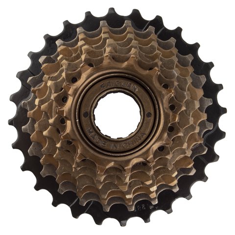 SunLite - Freewheel - 8s - 13-28T - Black/Brown