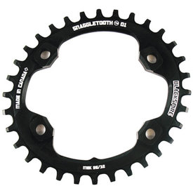 Blackspire BlackSpire - Snaggletooth - Chainring - 1x9/10/11/12s - 32T - 96 BCD - Oval - Black