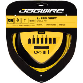 Jagwire Jagwire - 1x Pro Shift Cable Kit - Road/Mountain - SRAM/Shimano - Yellow