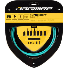 Jagwire Jagwire - 1x Pro Shift Cable Kit - Road/Mountain - SRAM/Shimano - Bianchi Celeste