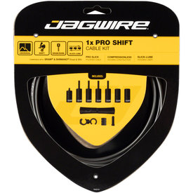 Jagwire Jagwire - 1x Pro Shift Cable Kit - Road/Mountain - SRAM/Shimano - Ice Gray