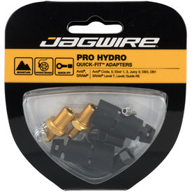 Jagwire Jagwire - Pro Quick-Fit Adapters - For Hydraulic Hose - Fits SRAM Guide and Level, and Avid Code, DB, Elixir, and Juicy