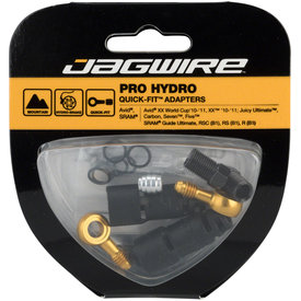Jagwire Jagwire - Pro Quick-Fit Adapters - For Hydraulic Hose - Fits SRAM Guide R/RS/RSC/Ultimate and Avid Juicy 5/7/Carbon/Ultimate